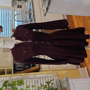Gap Eggplant corduroy dress sz 4